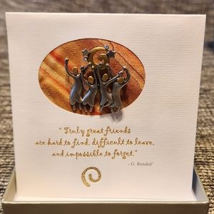 Patricia Darling Dash Brooch Inspirational Gift Card Brooch